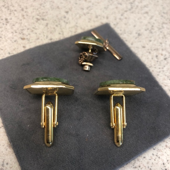 Men’s cuff link and tie chain - Picture 2 of 2